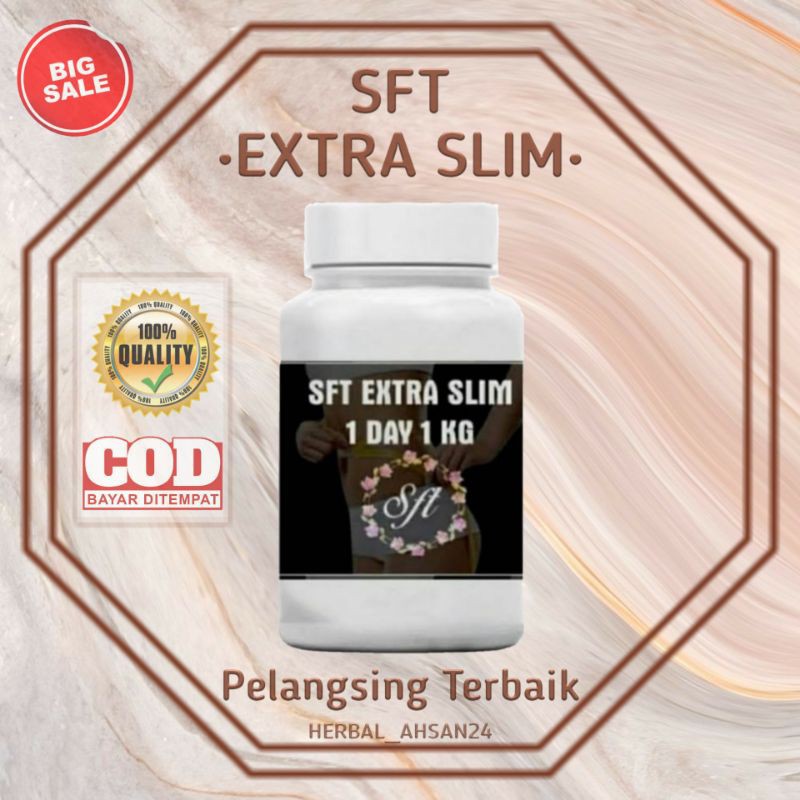 Pelangsing Badan Sft Extra Slim 1 Day 1 Kg Original Termurah