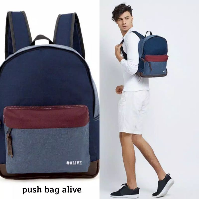 tas ransel push bag alive sophie paris