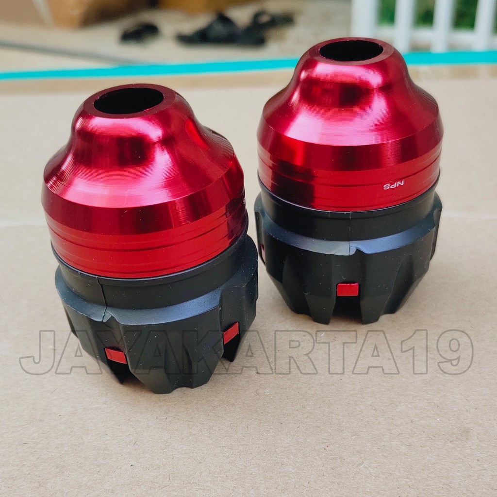 [PROMO] Jalu As Roda Depan CNC Model Bulat/Buah naga universal