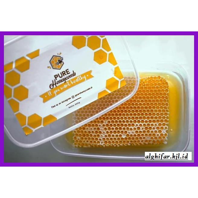 

MADU-MINUMAN- MADU PURE HONEYCOMB SARANG MADU ASLI 250GR -ASLI-BUKAN-KAWE-KAWE-