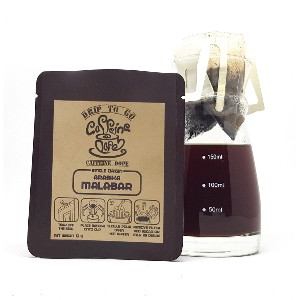 

Kopi Drip Arabika Malabar dengan Filter Bag siap Seduh - DRIP TO GO