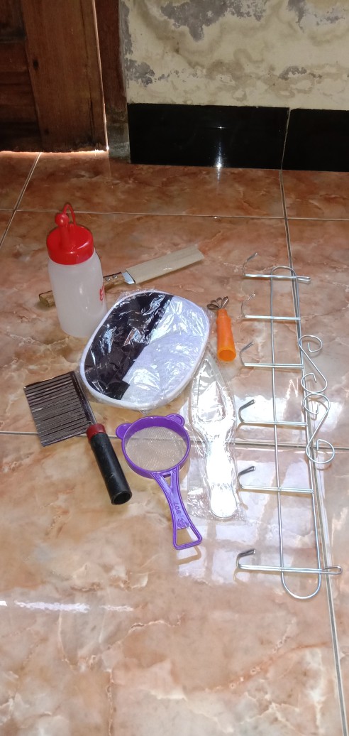 Pisau Gelombang/pisau Acar Gagang