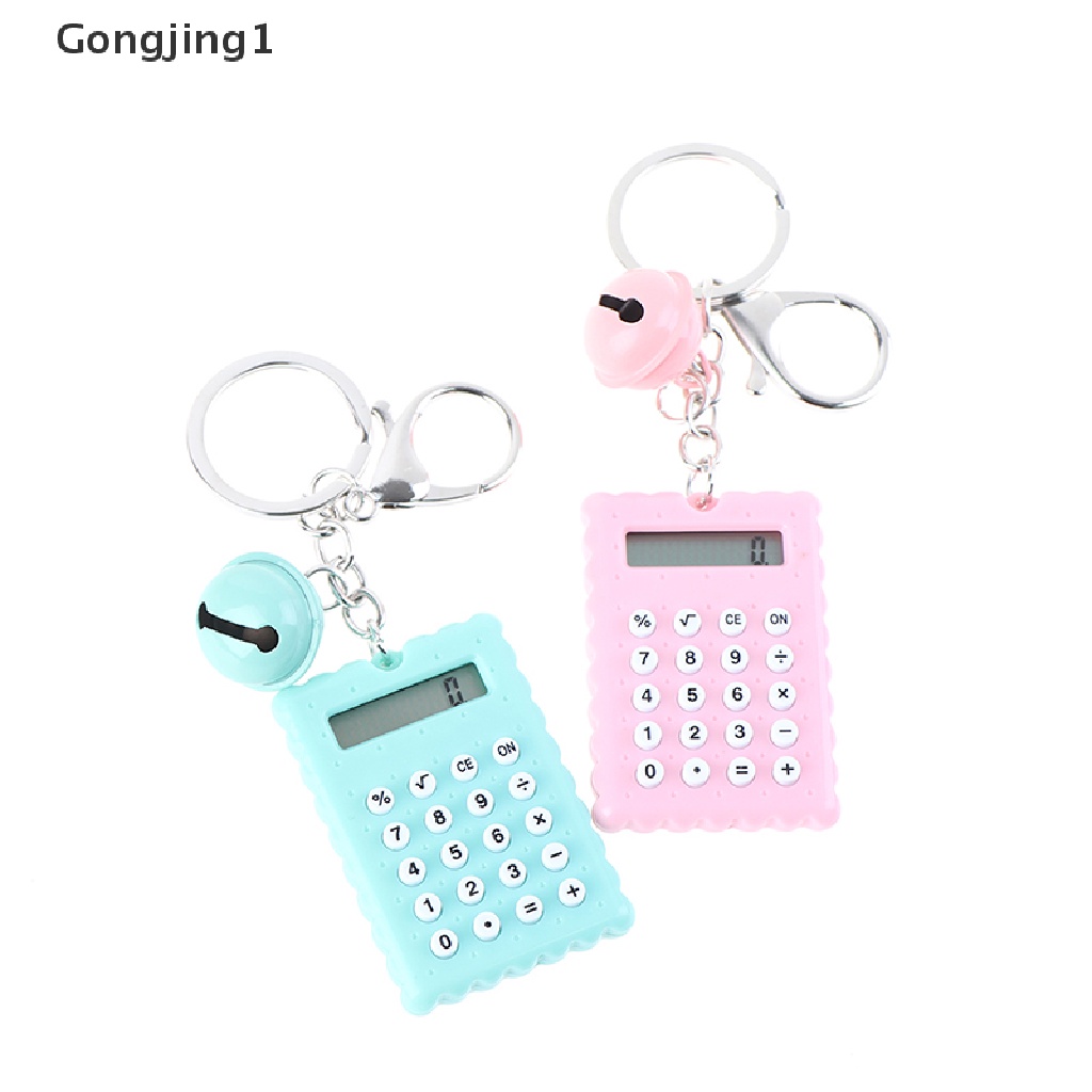 Gongjing1 Kalkulator Mini Portable Display 8 Digit Ultra Tipis Untuk Sekolah