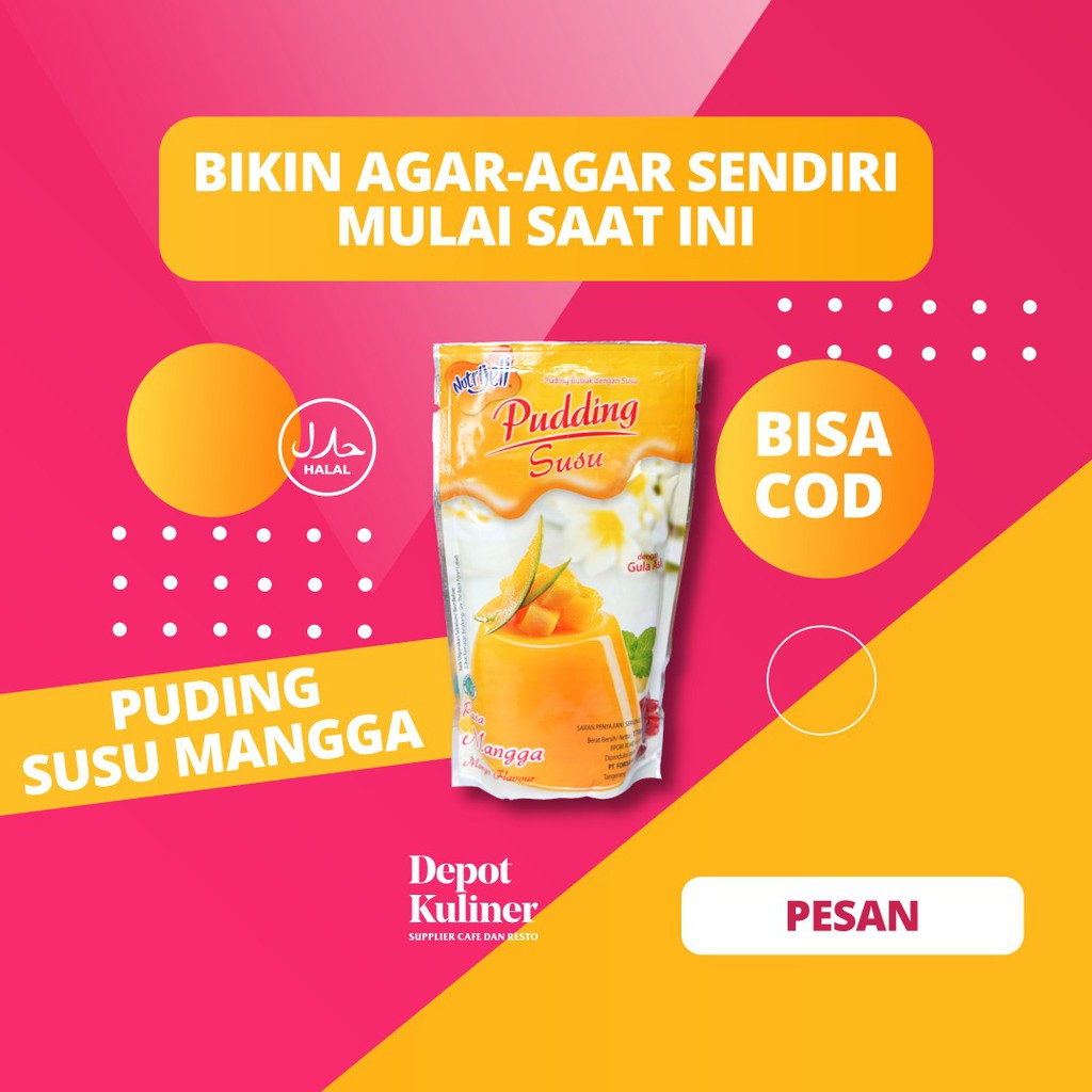 Nutrijell Puding Susu Mangga 145G