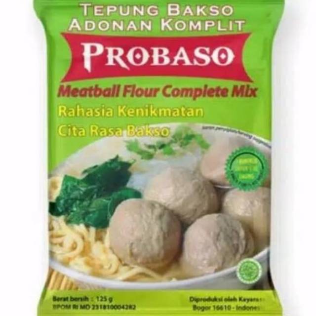 

Tepung bakso adonan komplit 125 gram