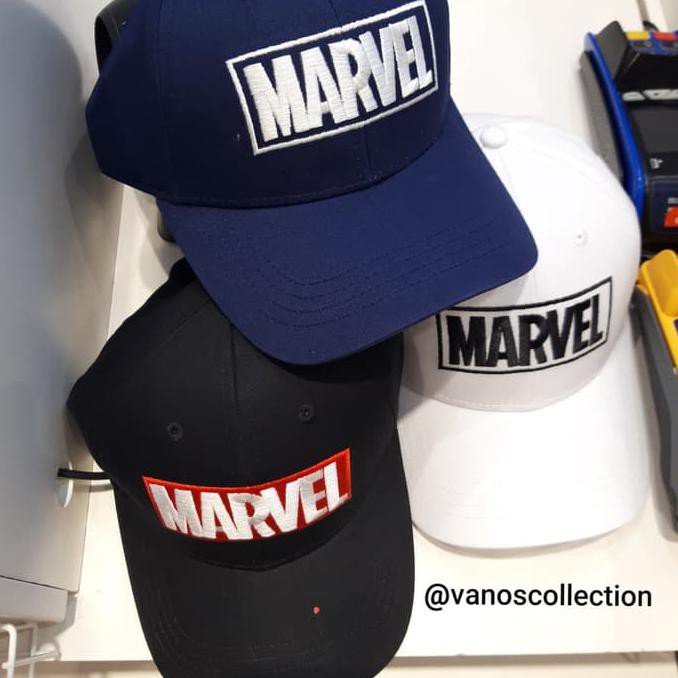 Kualitas Terbaik Miniso MARVEL Baseball Cap Topi Bordir Marvel MURAH