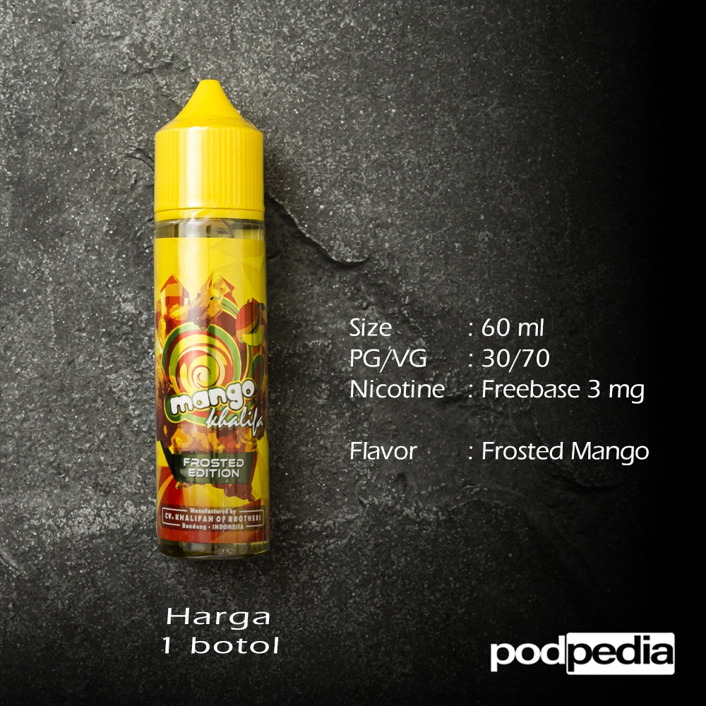 KHALIFA Frosted Mango 60ml 3mg Authentic