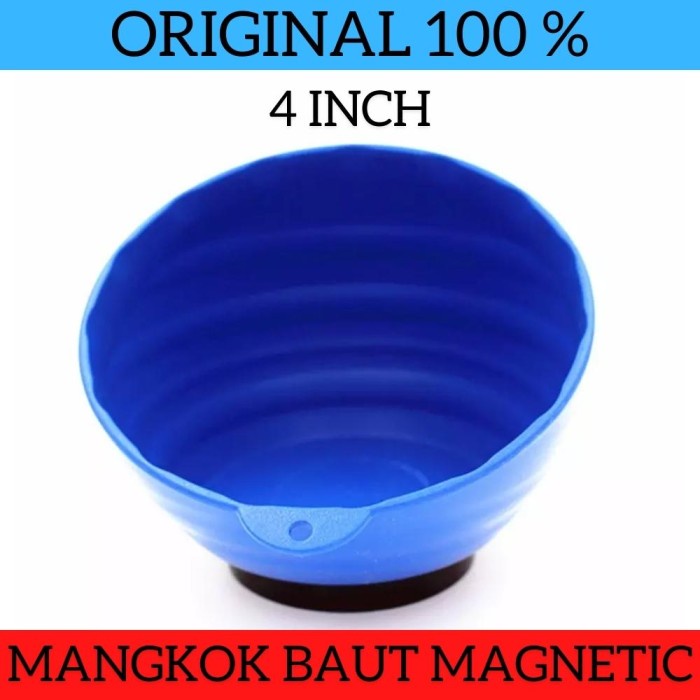 WADAH BAUT PERKAKAS DENGAN MAGNET 10CM MAGNETIC TRAY 4 INCH