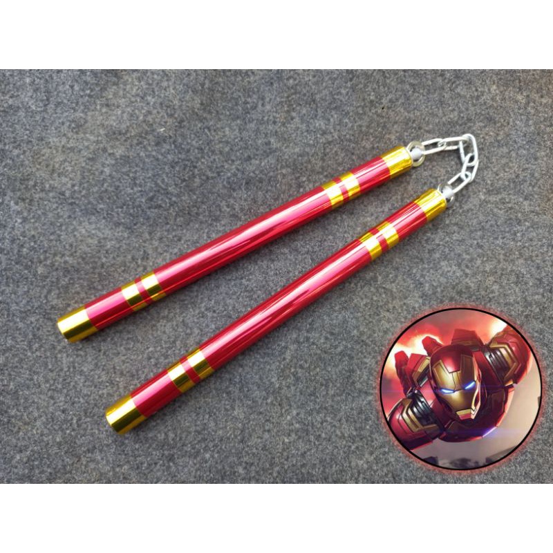 Nunchaku Aluminium Freestyle Iron Man