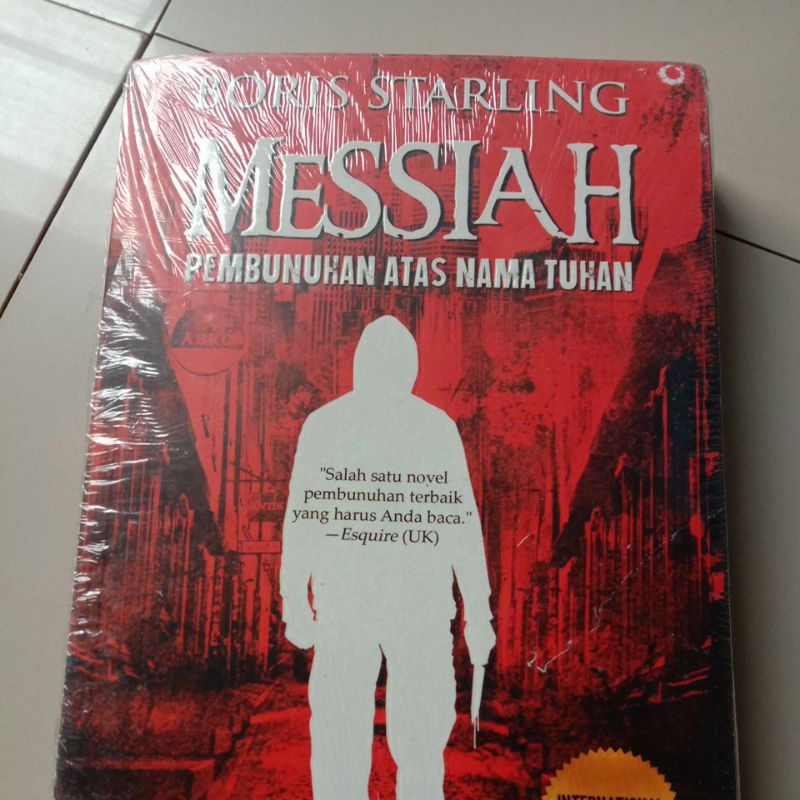 buku original boris starling MESSIAH pembunuhan atas nama tuhan