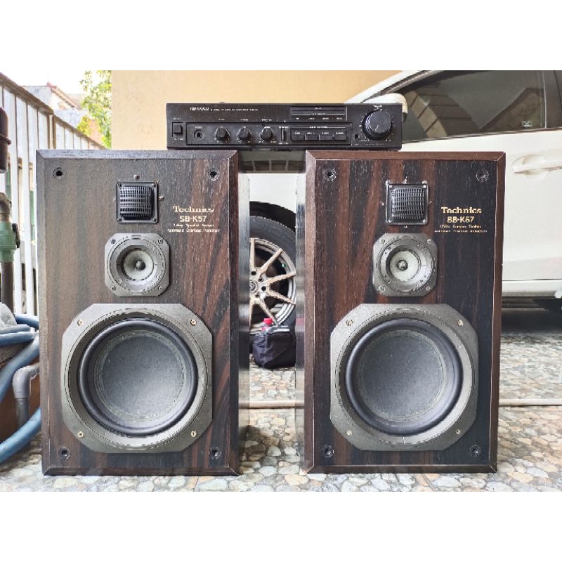 Amplifier kenwood KA-36 speaker technics sb-k57 bluetooth