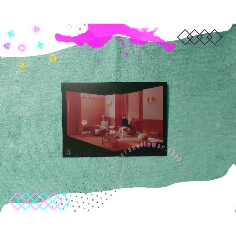 Postcard Irene Red Velvet