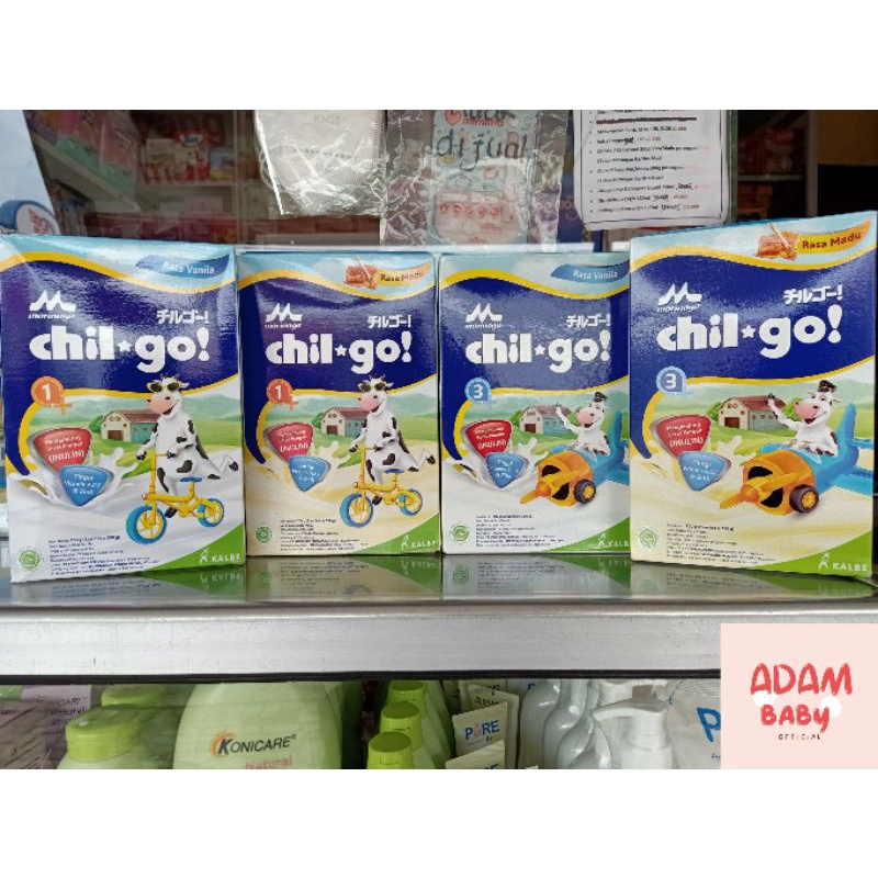 

Susu MORINAGA Chilgo Powder 1+ 300gr | 1+ 700gr | 3+ 300gr | 3+ 700gr