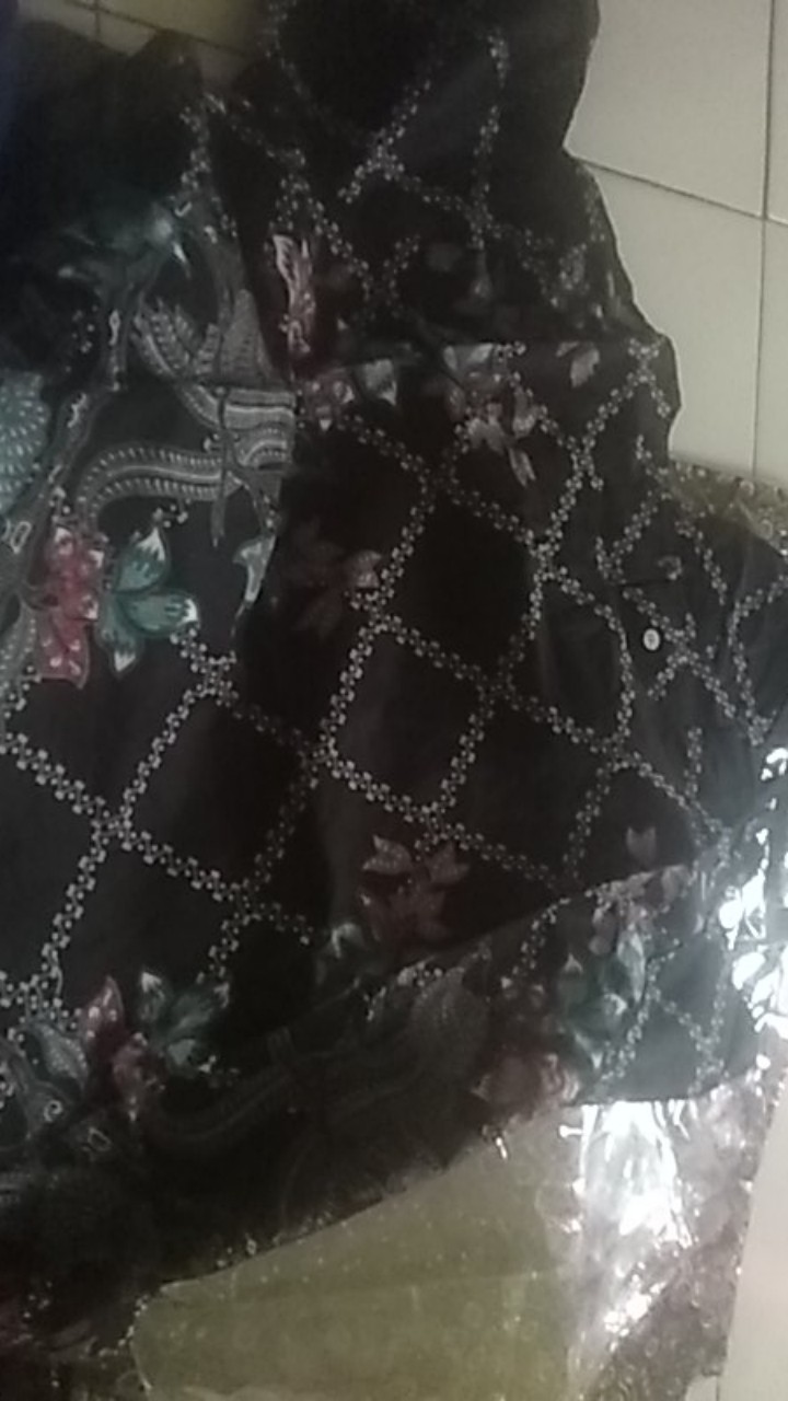 Batik Couple Keluarga Sania Ruffle Ori Ndoro Jowi Dnt Mataram