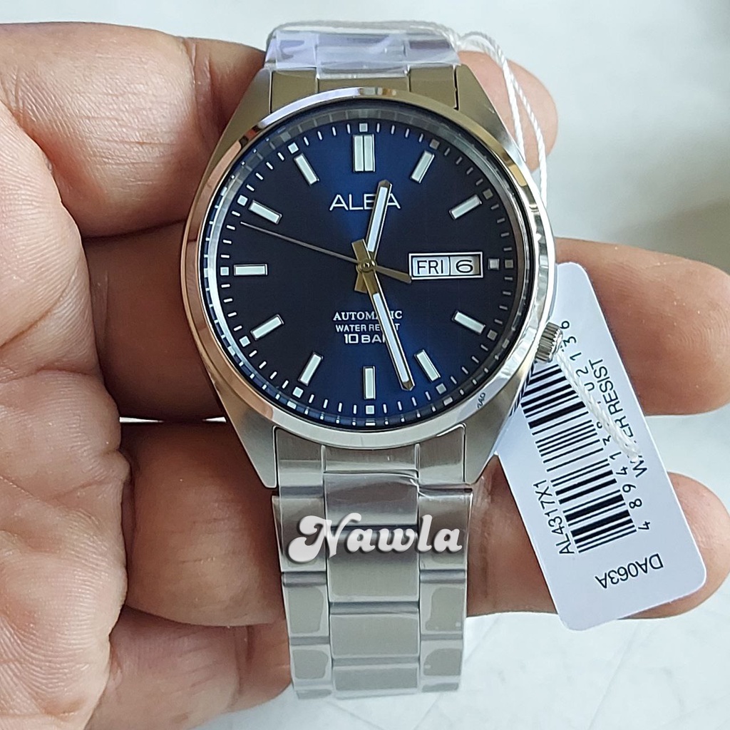 Alba Automatic AL4317X1 Blue Dial - Jam Tangan Pria AL4317