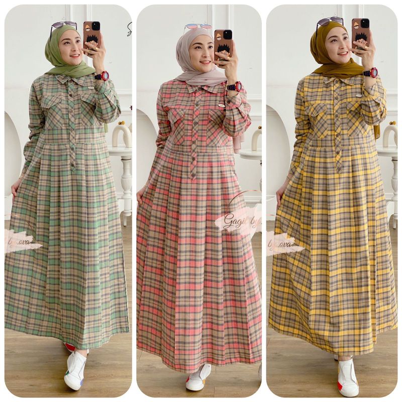 GAGIL SENANDUNG DRESS ORI GAGIL BY OVA GAMIS BUSUI WUDHU FRIENDLY
