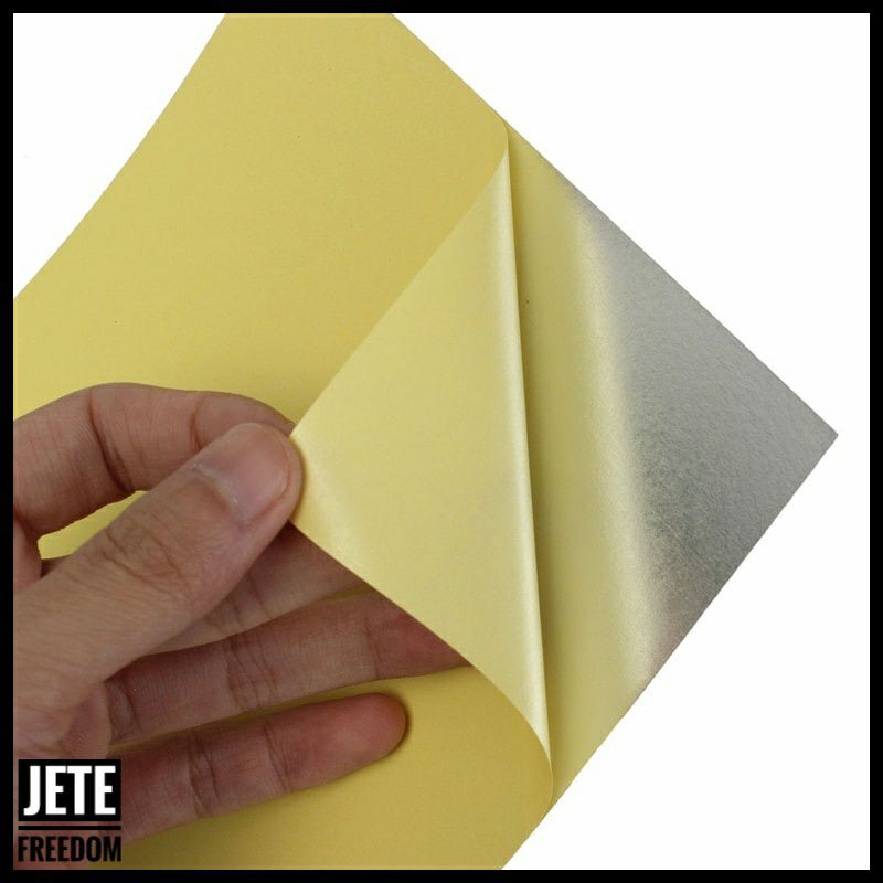 Wallpaper Dinding Tembok Kaca Cermin Fender Wall Sticker Dekorasi 3D Model Square Mirror Hiasan-3