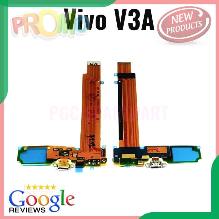 SPAREPART HP ORIGINAL FLEXIBLE CONNECTOR CHARGER MIC VIVO V3A FLEXIBEL CAS TERLENGKAP