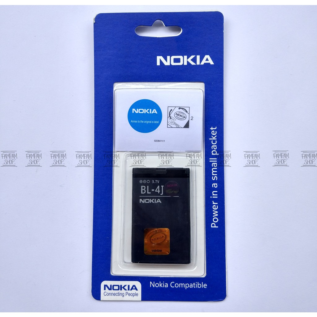 Baterai Nokia BL4J BL-4J 600 C6-00 C6 Lumnia 620 Original OEM Batre Batrai Battery Ori