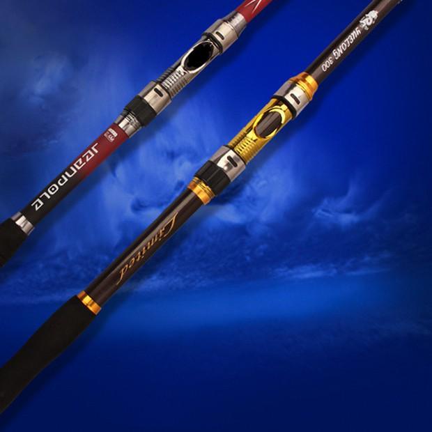 ✤ Joran Antena Pancing Laut Yuelong Carbon Fiber 210cm 5 Segment ➤