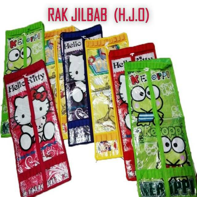 Rak Jilbab hanger kawat