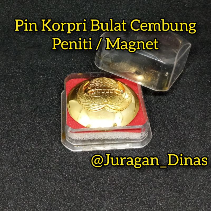 Pin Korpri Peniti Magnet Bangkok Standar ASN