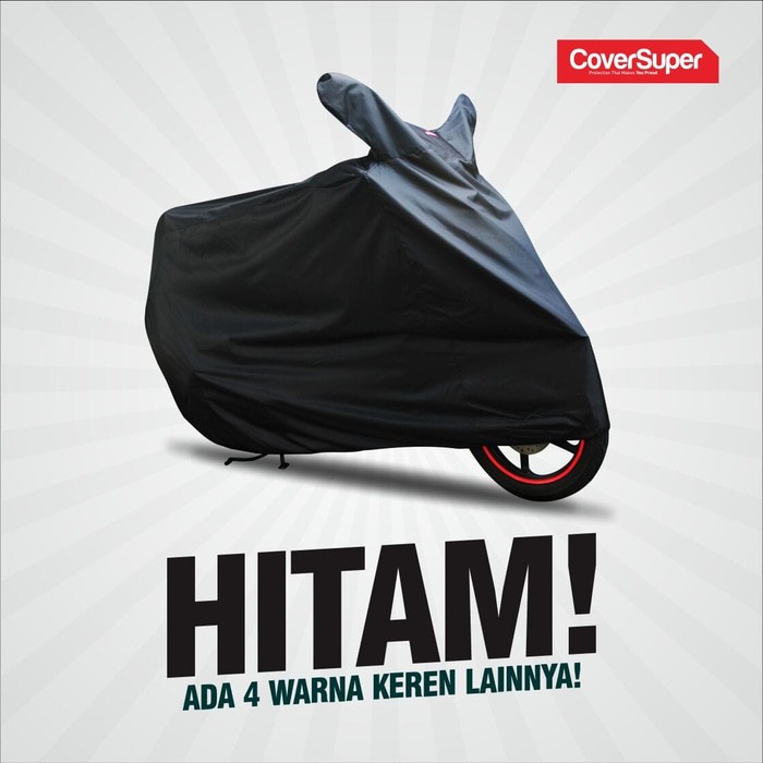 Cover / Sarung Motor Sonic 125 Size L Cover Super original