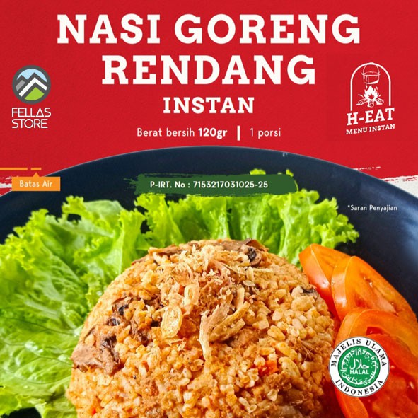 H - EAT - Nasi Goreng Rendang Instant