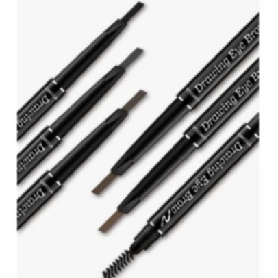 Lameila Pensil Alis / Double Heads Eyebrow Pencil Colour Geometry Long Lasting(Waterproof) L013