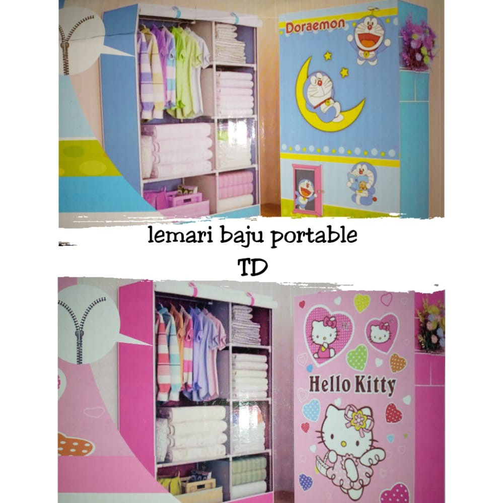 LEMARI BAJU PORTABEL