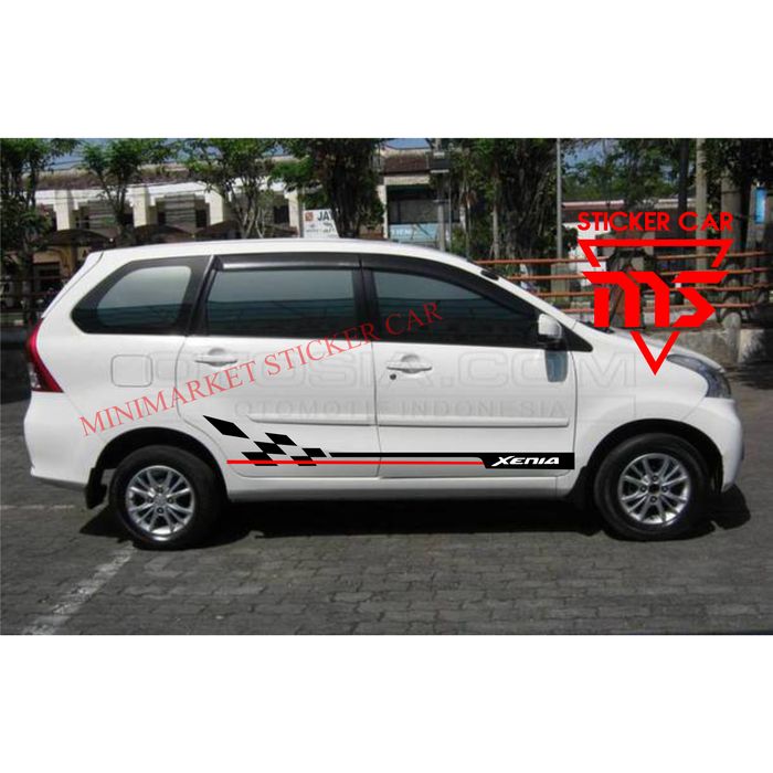 STIKER XENIA STICKER MOBIL DAIHATSU XENIA LIST BODY Keren