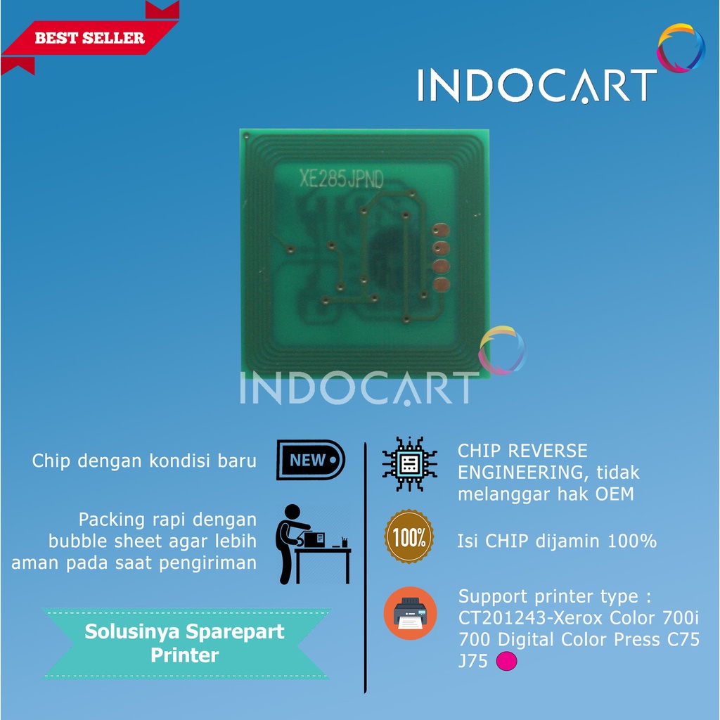 Chip CT201244 CT201245 CT201246-Xerox Color 700i 700 C75 J75-CMY-22K