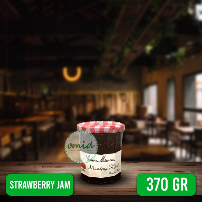 

SELAI- BONNE MAMAN STRAWBERRY JAM - 370 GR -SELAI.