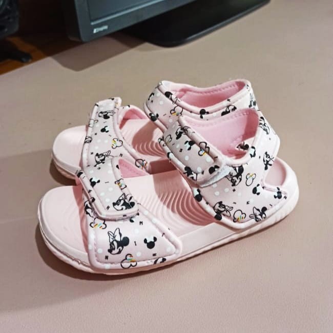 SANDAL ANAK PEREMPUAN MINNIE RIBBON USIA 1,5 sd 4 THN