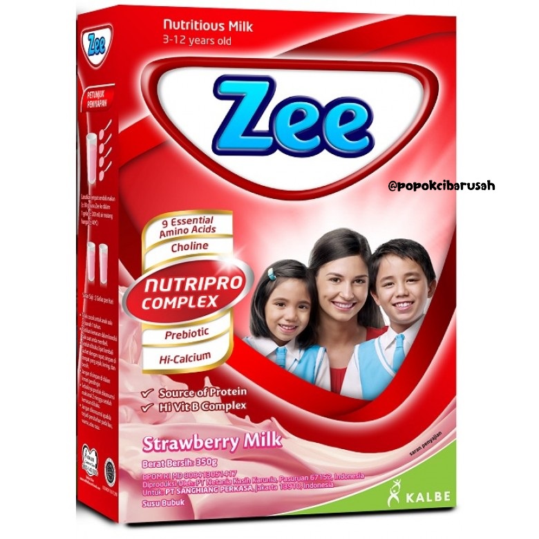 Zee Box 337,5gr /Vanila/Madu/Coklat/Strawberry/popokcibarusah