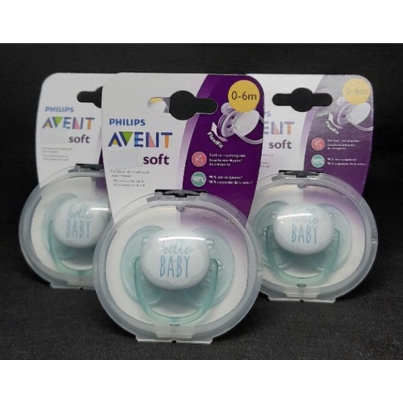 EMPENG PHILIPS AVENT  Avent ultra, TOMMEE TIPPEE DOT PACIFIER 18+  18+ EMPENG 6-18 bulan 0-6 bulan