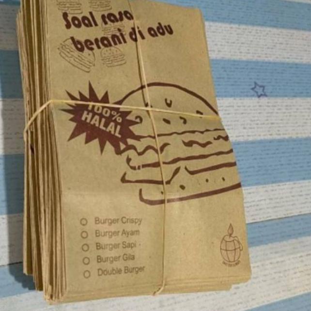 

♩ Bungkus Burger besar isi 50 pcs ✦