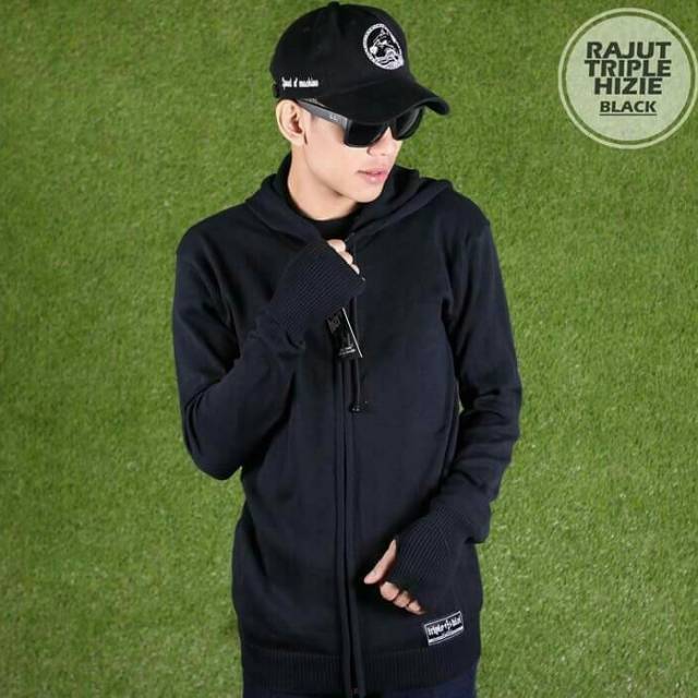 JAKET RAJUT / KNITE TRIPLE HIZI PREMIUM