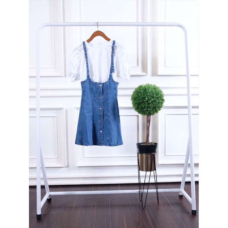 OVERALL SET DENIM BAHAN PREMIUM BANGKOK BKK, SET OV DENIM