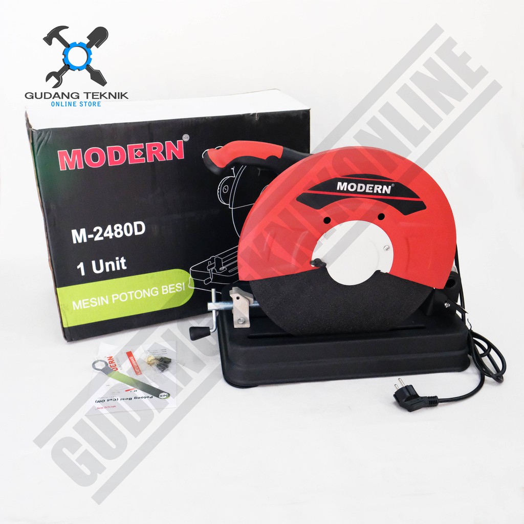 MODERN M-2480D / Cut Off 14 Inch Potong Besi Cutting Wheel Mesin Modern M2480D / M 2480 D / M2480 D