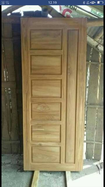 Daun pintu rumah pintu kamar rapi meubel jepara