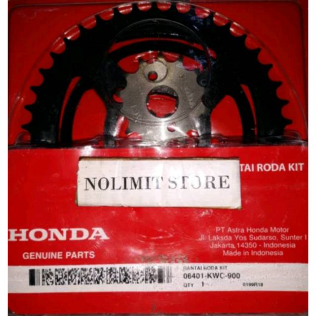Gear Set Honda Cs1 Asli