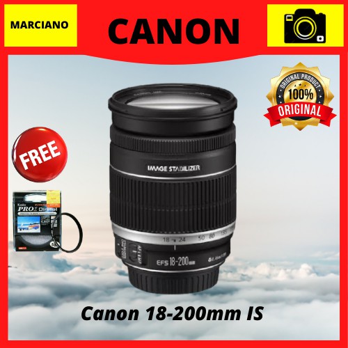 Lensa Canon 18-200mm IS