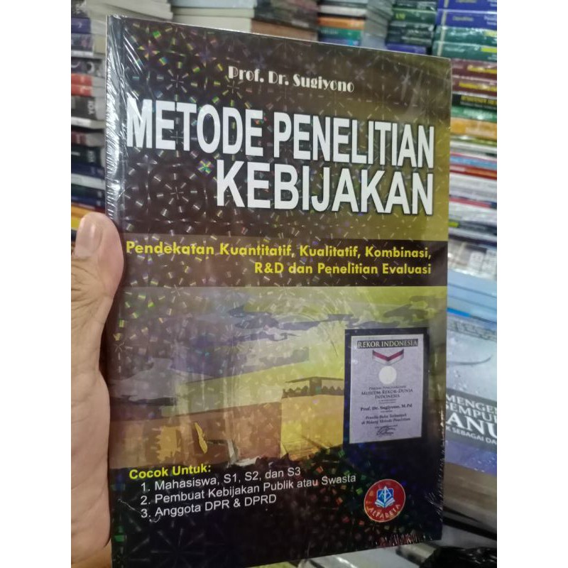 metode penelitian kebijakan - sugiyono