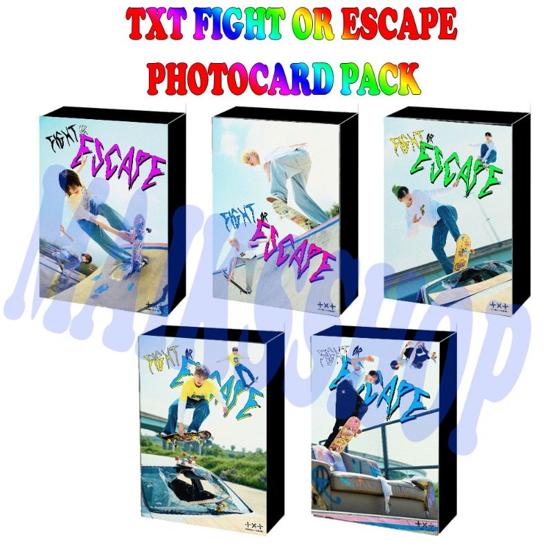 TXT Chaos Fight or Escape Photocard Pack