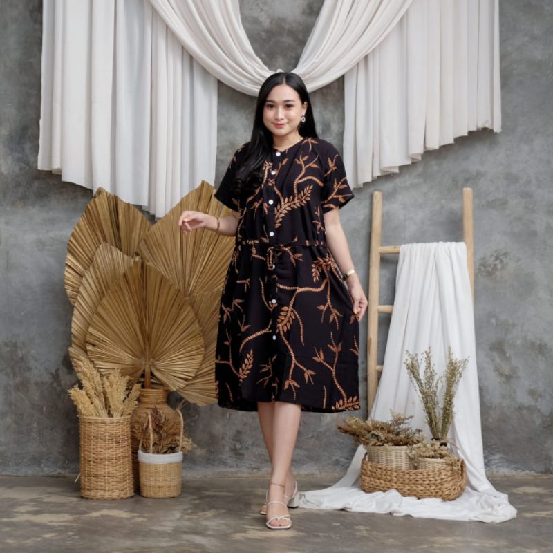 Daster andin salur full kancing | daster andin full kancing | daster andin ikatan cinta