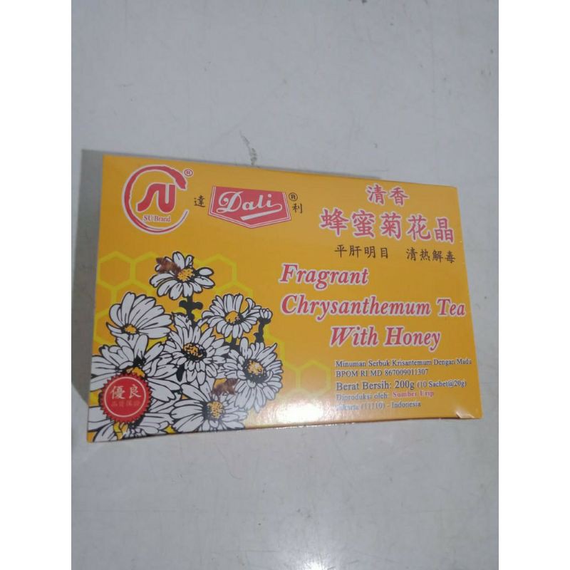 

Dali Fragrant chrysanthemum tea with honey minuman serbuk krisantemum dengan madu