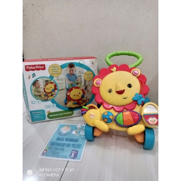 Push Walker / Baby Walker / Alat bantu Jalan Bayi Anak Preloved Bekas Second