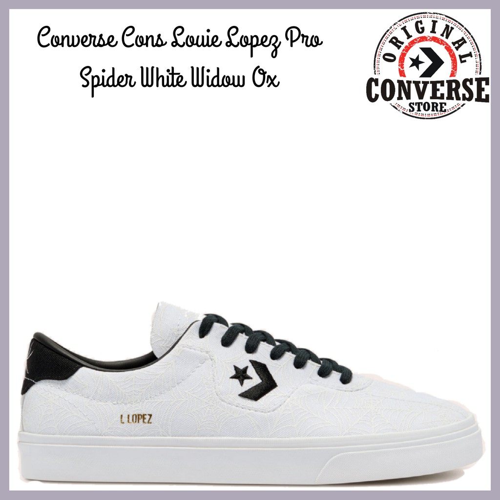ORIGINAL CONVERSE CONS LOUIE LOPEZ PRO SPIDER WHITE WIDOW Ox 170939C MENS