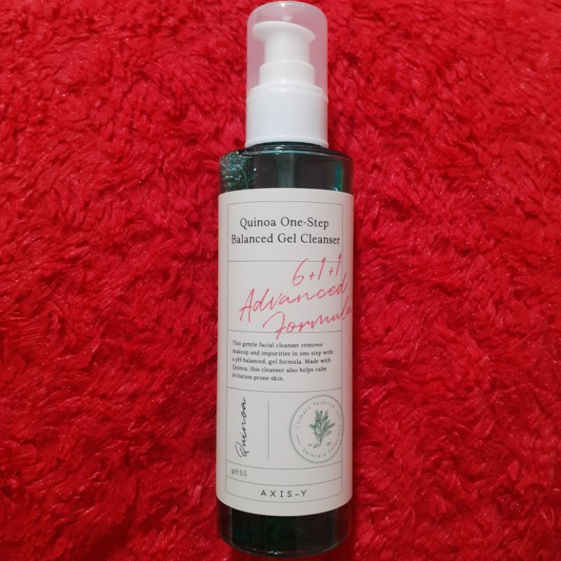 Axis Y quinoa one step balanced gel cleanser 180 ml